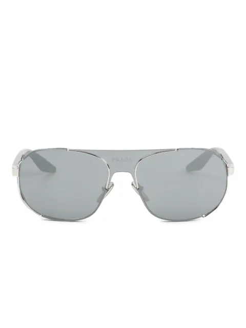 Prada Linea Rossa pilot-frame sunglasses