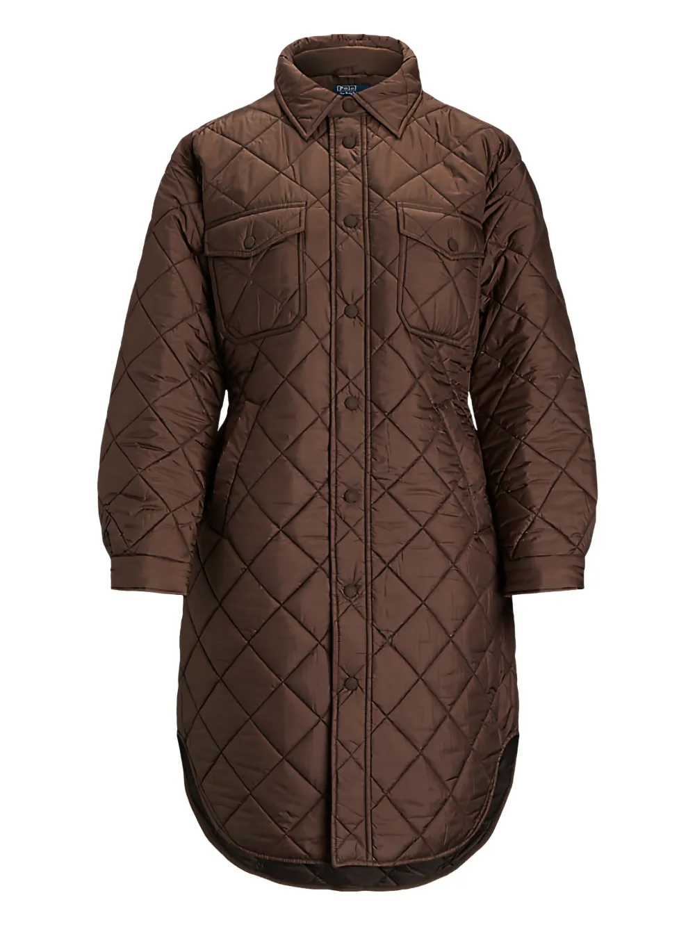 Polo Ralph Lauren quilted button-up coat Bruin
