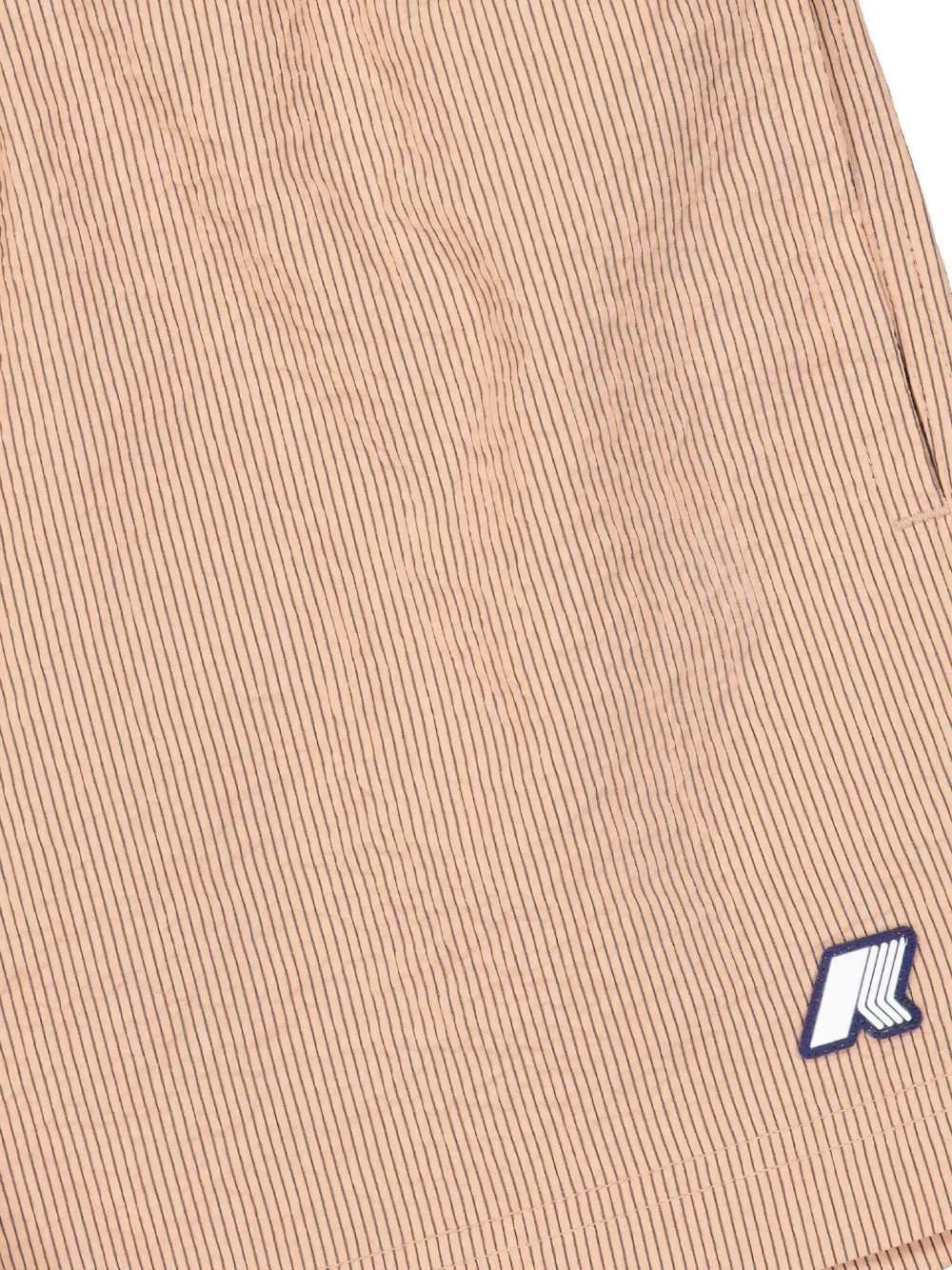 K-Way Loiret gestreepte zwembroek Beige