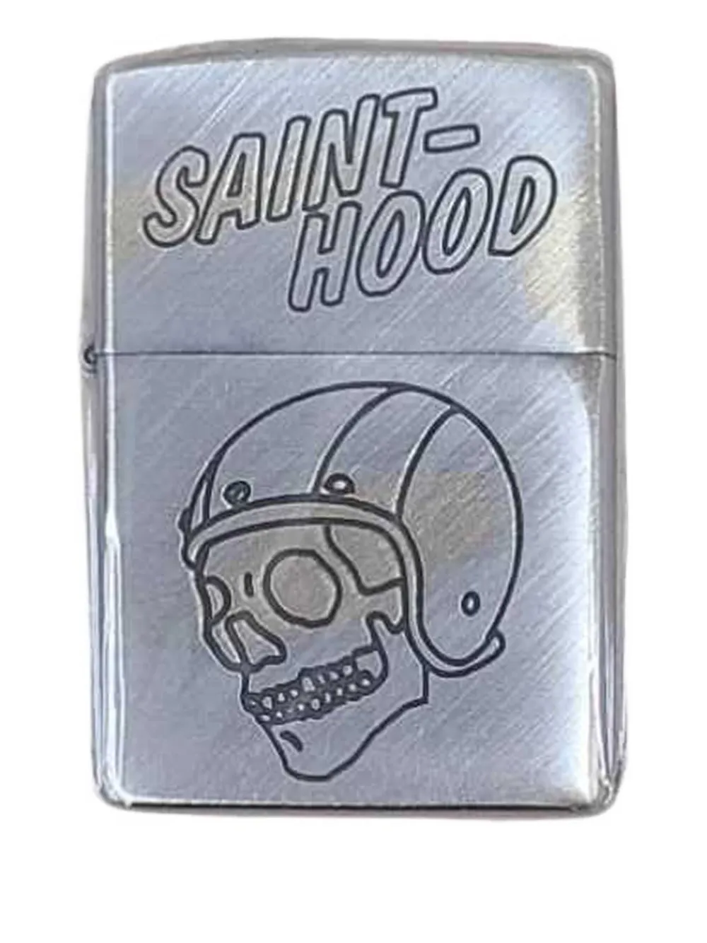 SAINT MXXXXXX encendedor con motivo Skull en colaboración con Zippo | plateado | Image 1