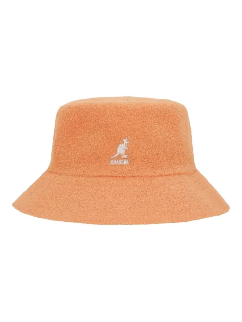 Kangol logo-embroidery bucket hat
