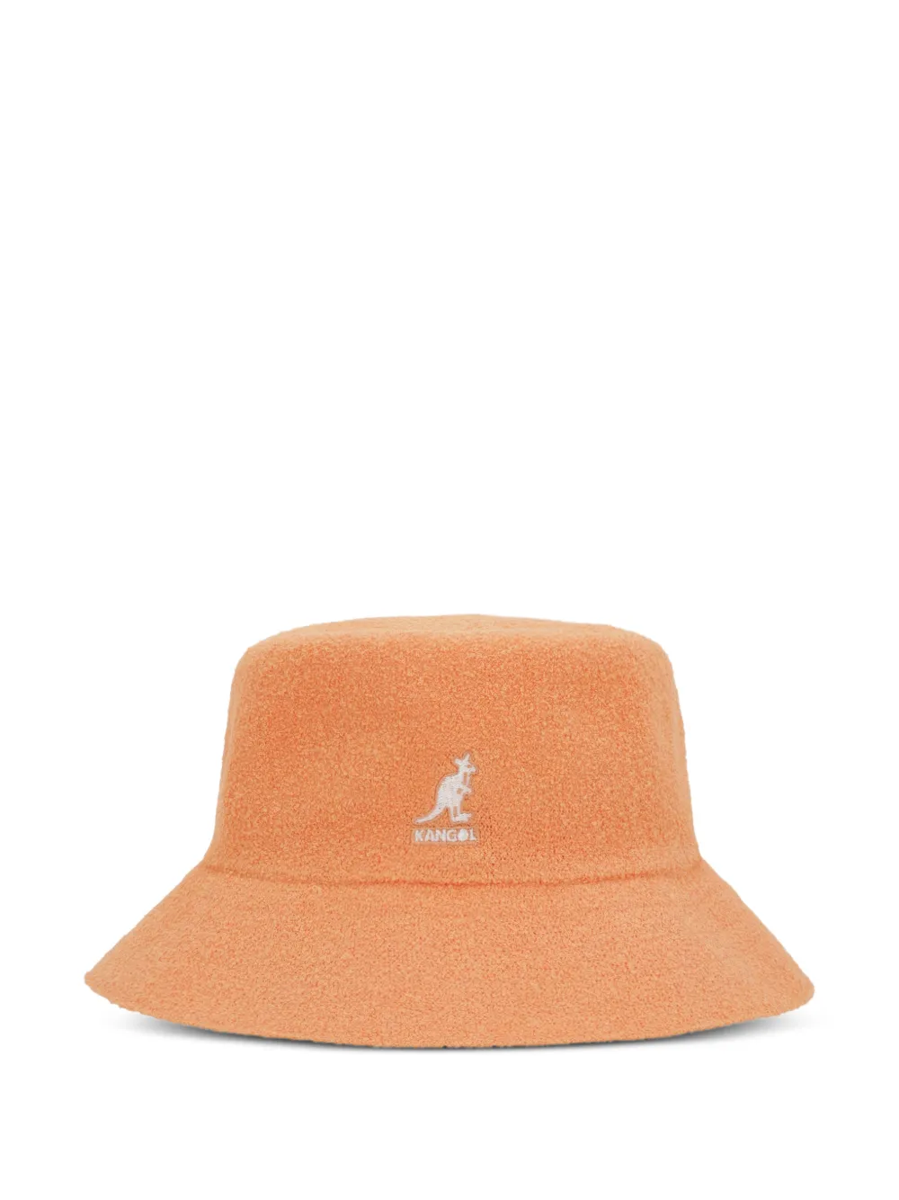 Kangol logo-embroidery bucket hat - Arancione