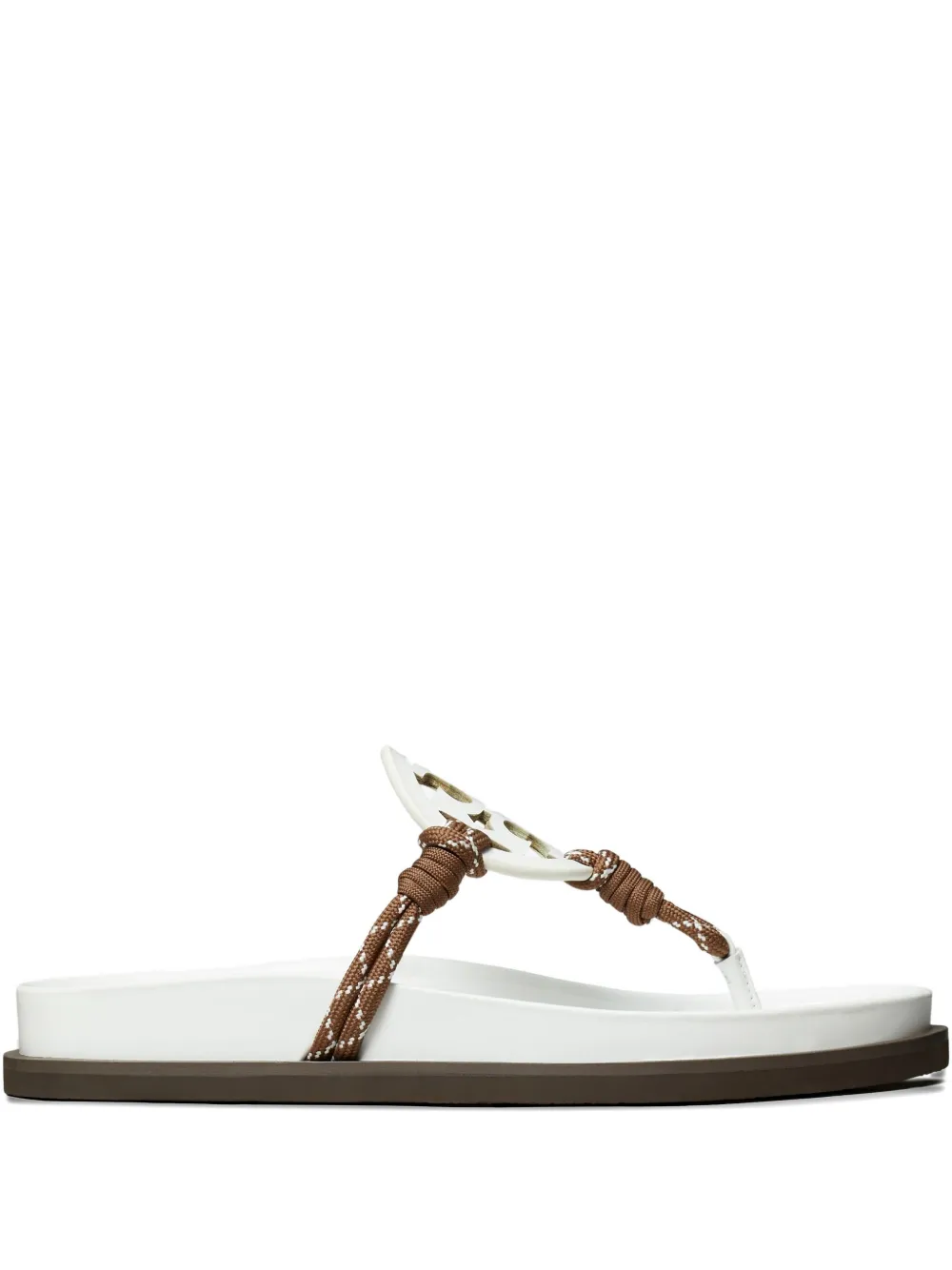 Tory Burch Miller Cloud thong sandals White