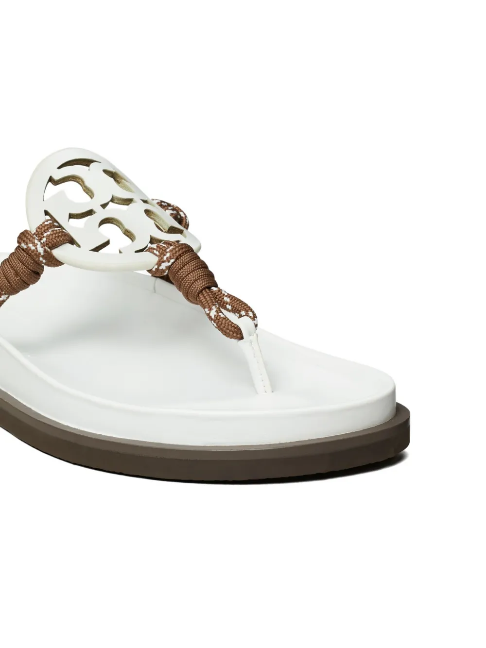 Tory Burch Miller Cloud thong sandals White