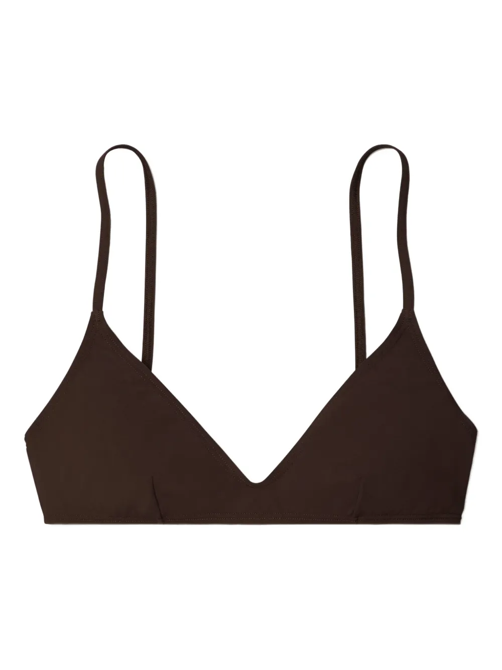 Tory Burch triangle cup bralette | Brown | Image 1