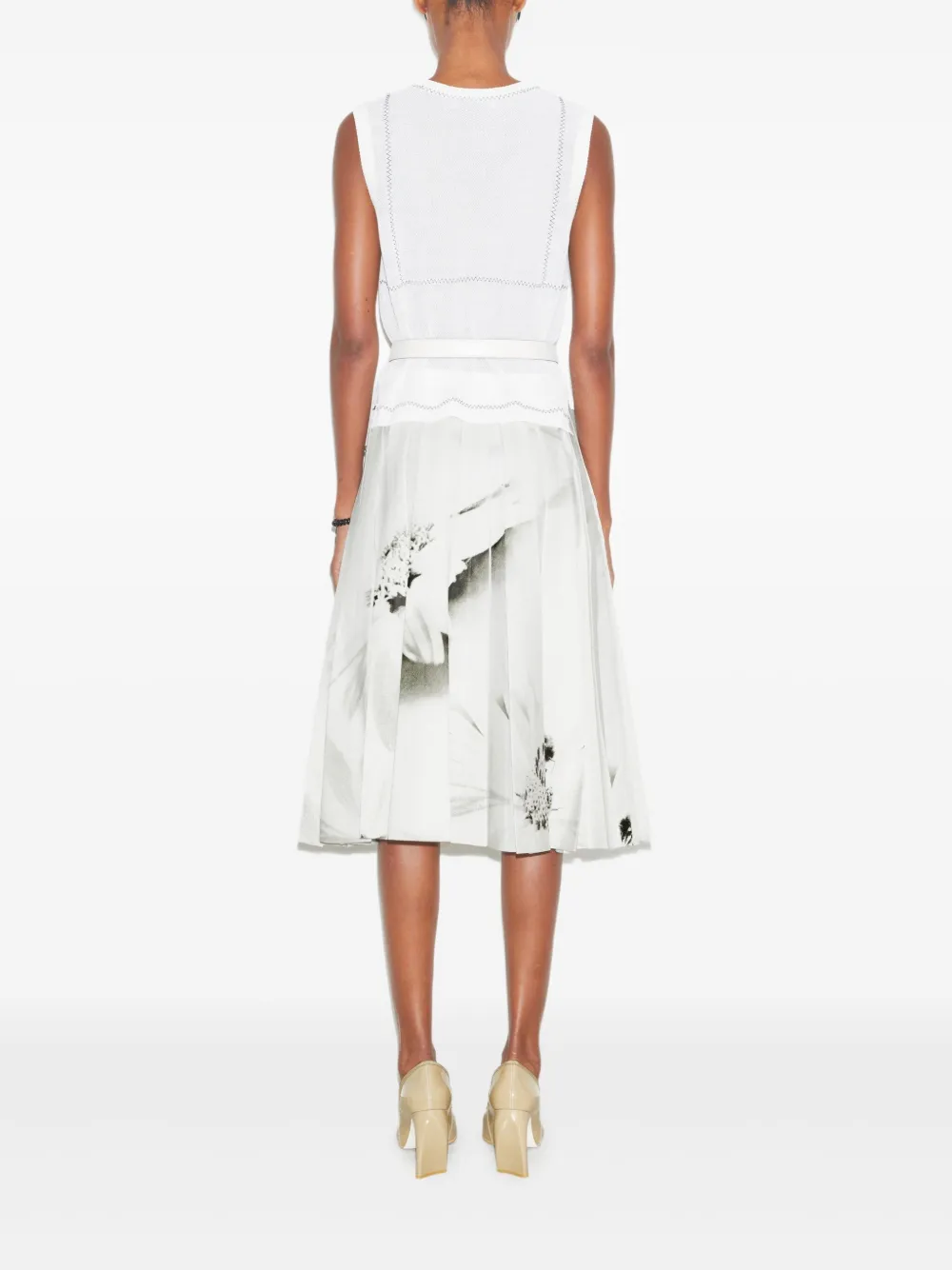 Tory Burch Mouwloze top Wit