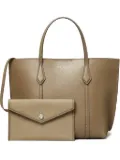 Tory Burch textured leather tote bag - Brown