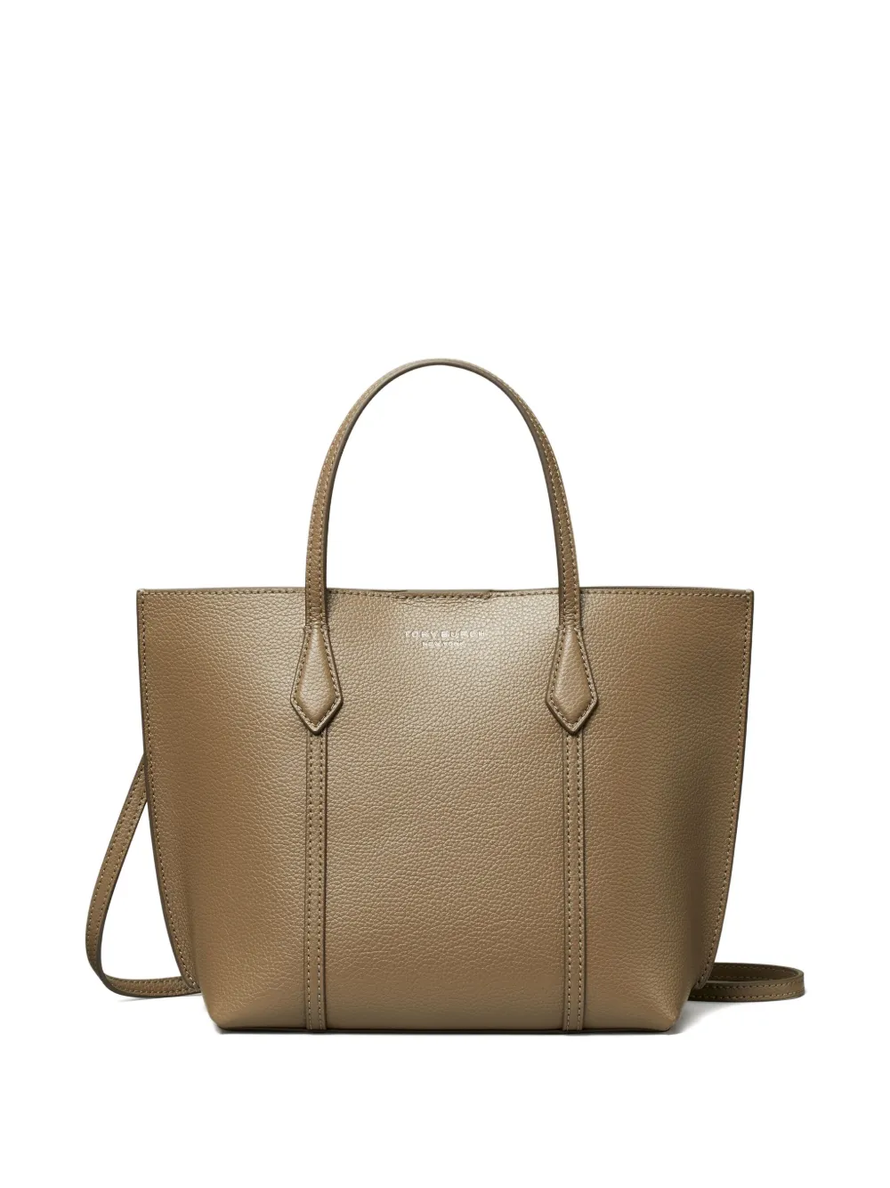 Tory Burch Leren shopper - Bruin
