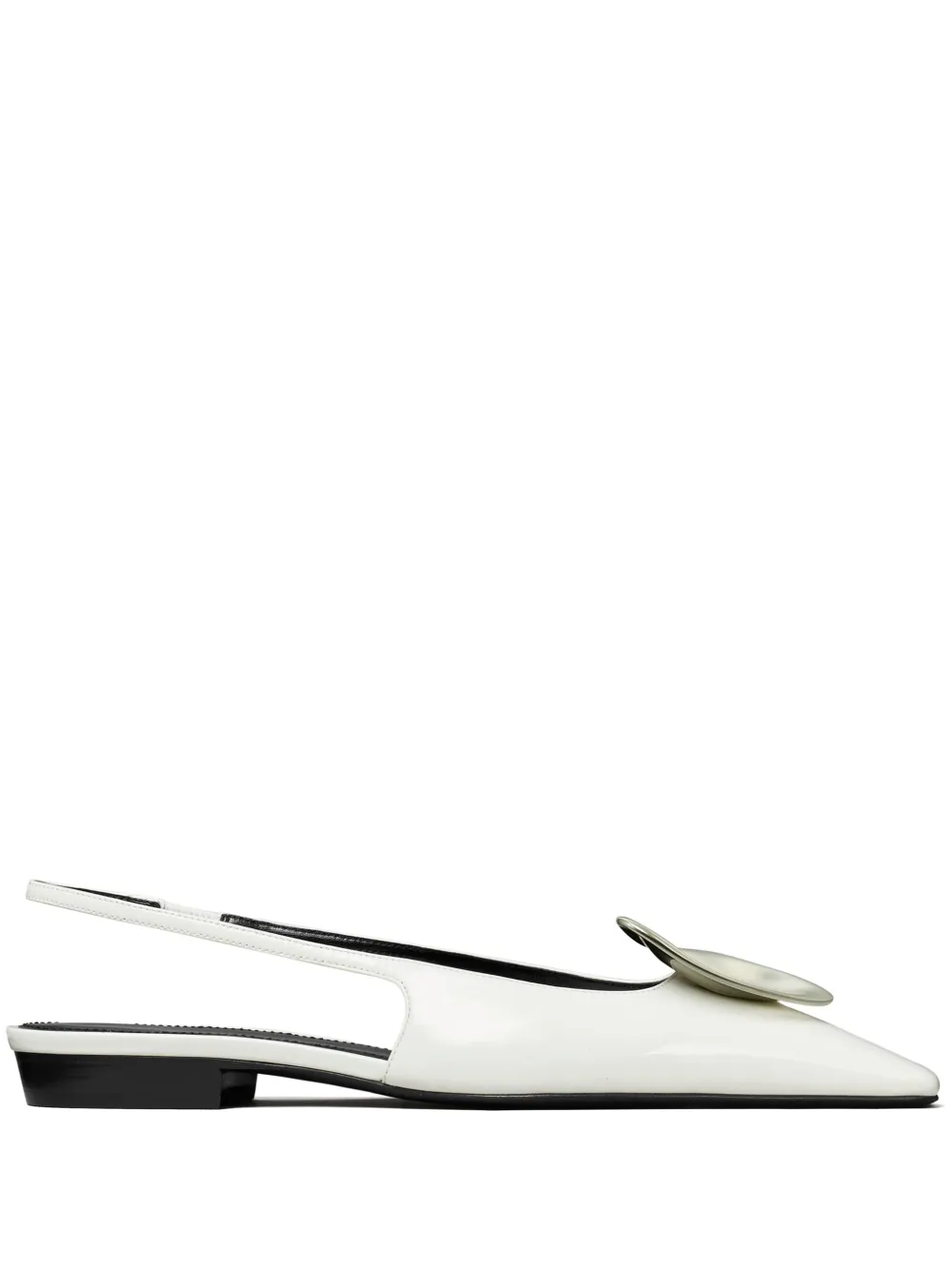 Tory Burch Patos slingback pumps White