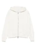 Calvin Klein cotton zip-up hoodie - Neutrals