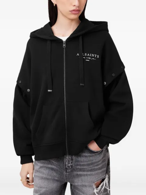 AllSaints Amphie zip-up hoodie