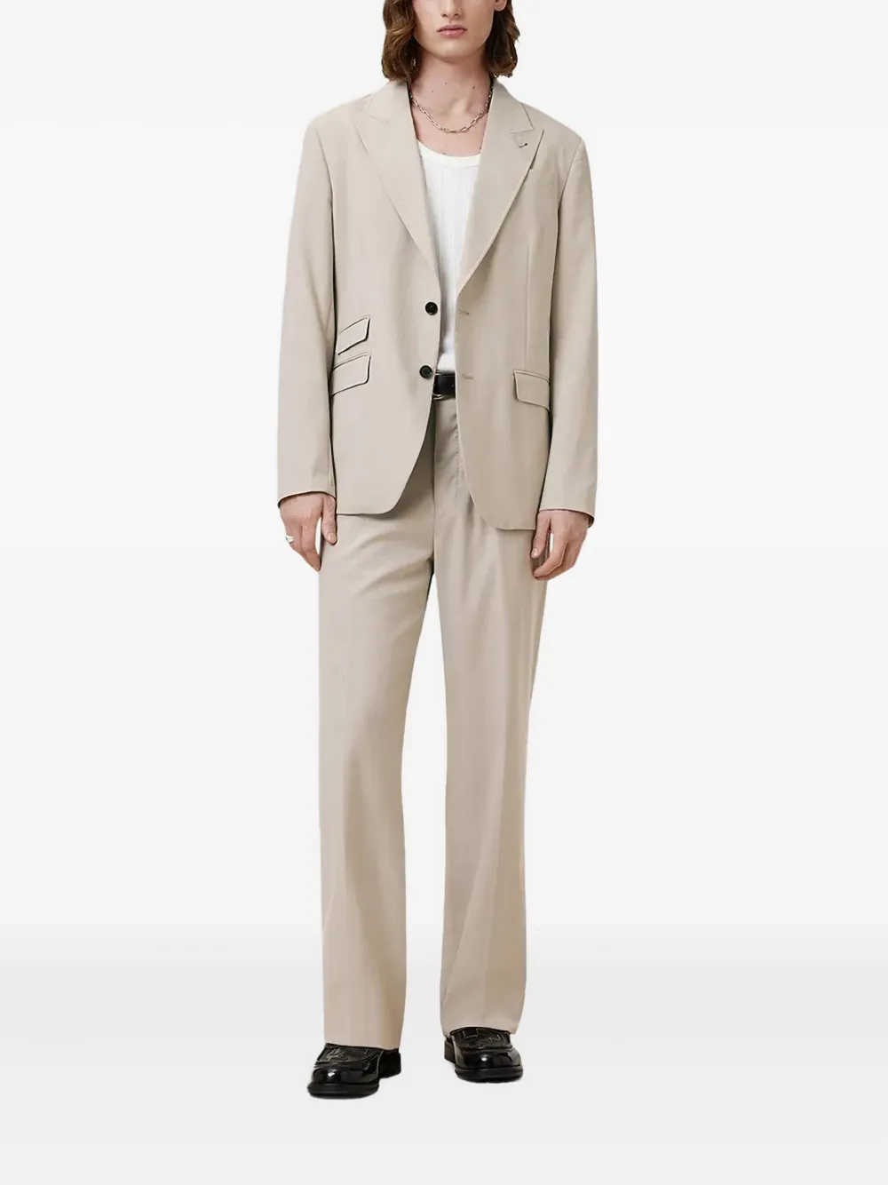 AllSaints Gallow broek - Beige