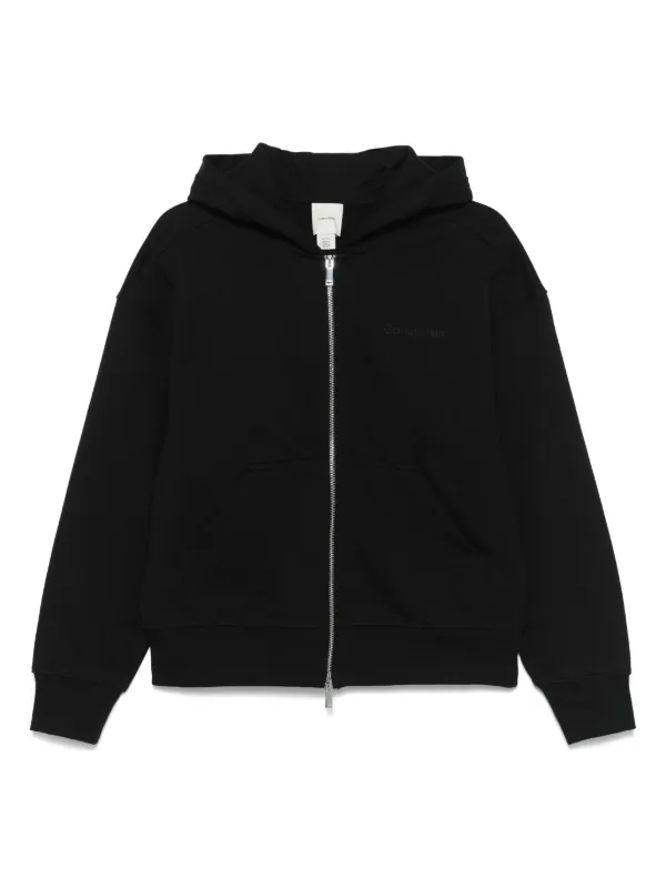 Calvin Klein ジップアップ パーカー | ブラック | FARFETCH JP