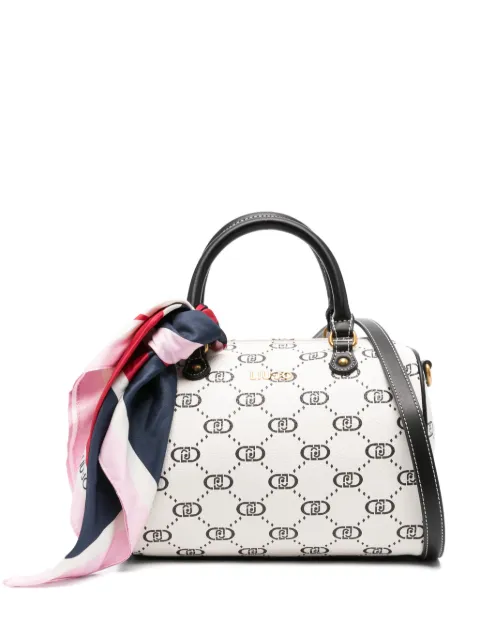 LIU JO monogram-print tote bag