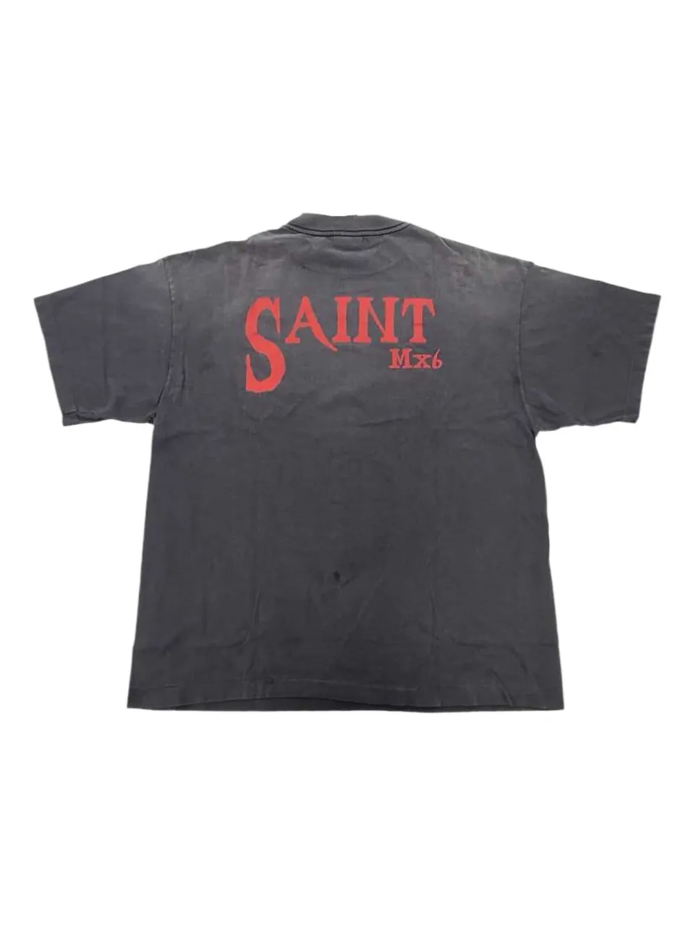 SAINT MXXXXXX T-shirt met grafische print - Zwart