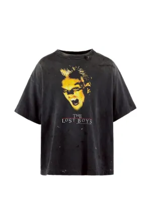 SAINT MXXXXXX x Cowboy Bebop graphic-print T-shirt | Black