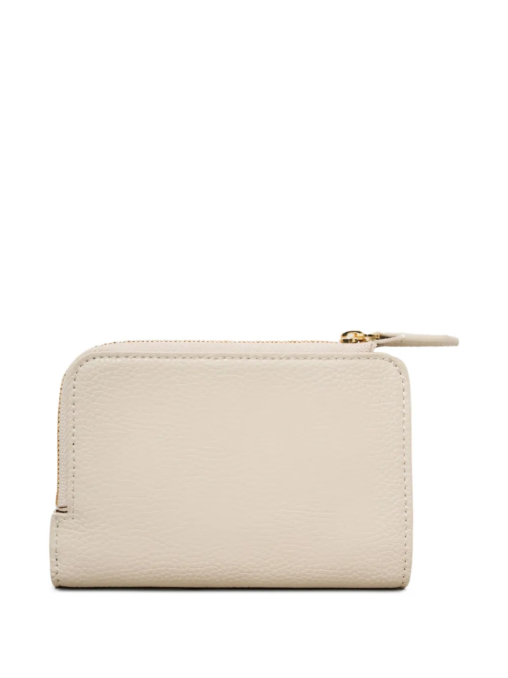 Emporio Armani zip-around leather wallet - Beige