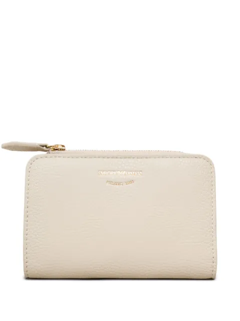 Emporio Armani zip-around leather wallet