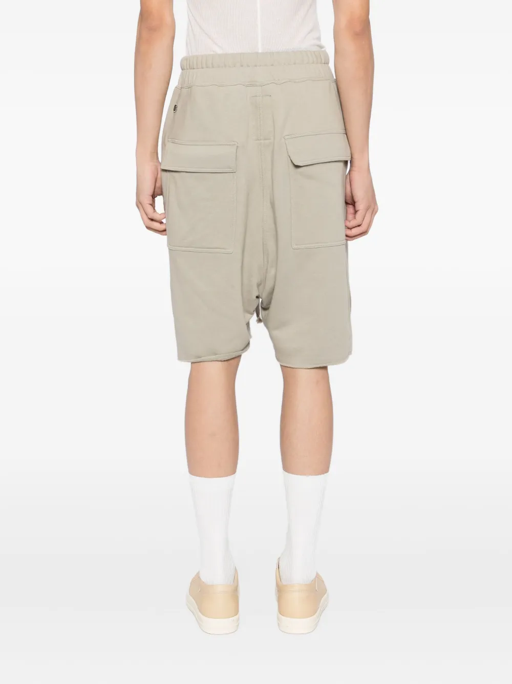 Rick Owens X Champion Shorts met elastische tailleband Beige