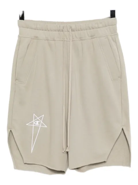 Rick Owens X Champion elasticated waistband shorts