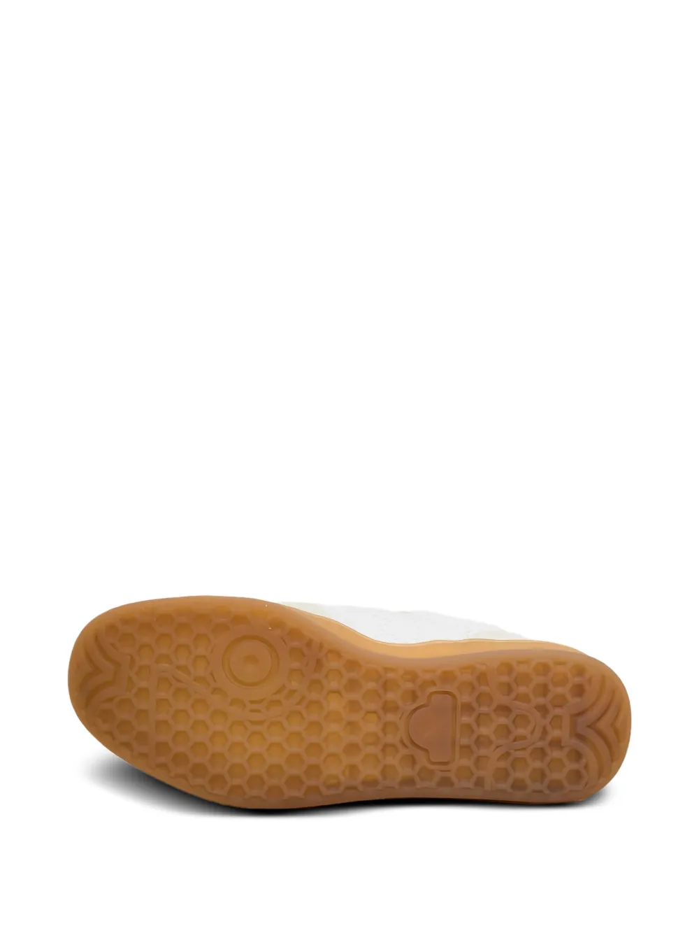 D.A.T.E. Sporty lace-panelled sneakers - Beige