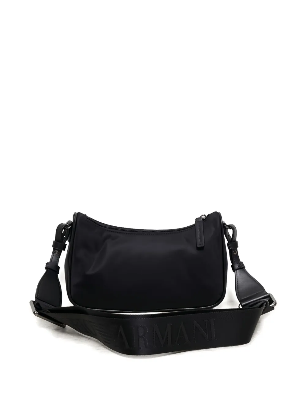 Emporio Armani Logo-plaque Cross-body Bag In Black