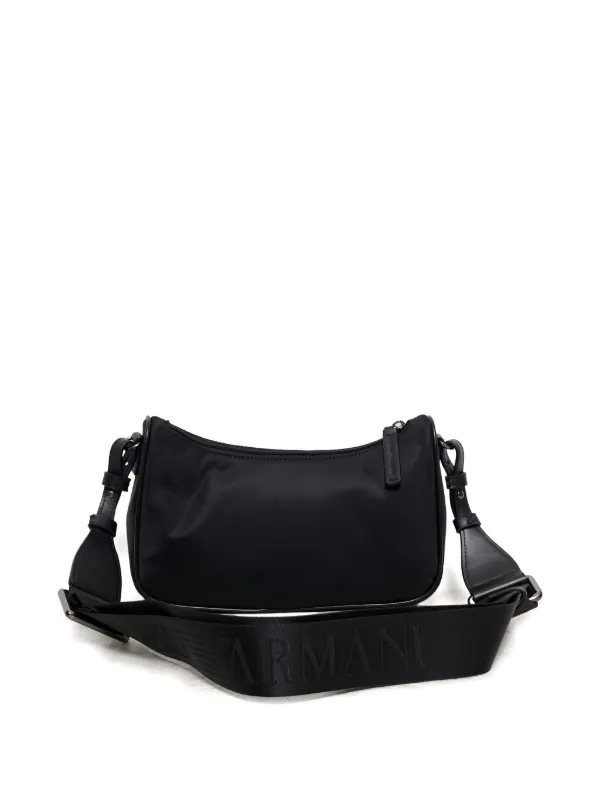 Emporio Armani ロゴプレート ショルダーバッグ | ブラック | FARFETCH JP Emporio Armani ロゴプレート ショルダーバッグ | ブラック | FARFETCH JP