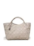 Emporio Armani diamond-pattern tote bag - Neutrals