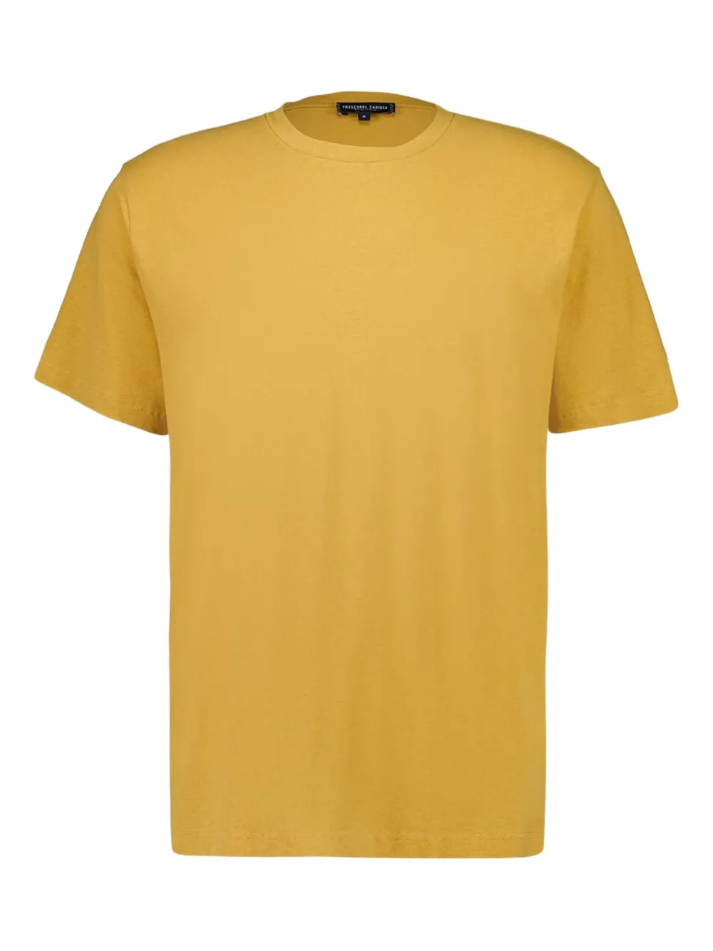 cotton-linen blend T-shirt