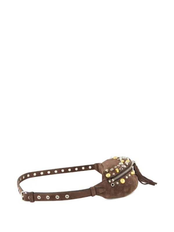 【VALENTINO GARAVANI】ネルコート スエード ベルトバッグ ヴァレンティノ ガラヴァーニ ネルコート スエード ベルトバッグ