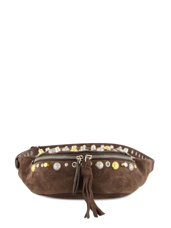 【関税&送料込】Valentino Garavani Nellcote Suede Belt Bag Valentino Garavani Nellcôte Suede Belt Bag for Woman in