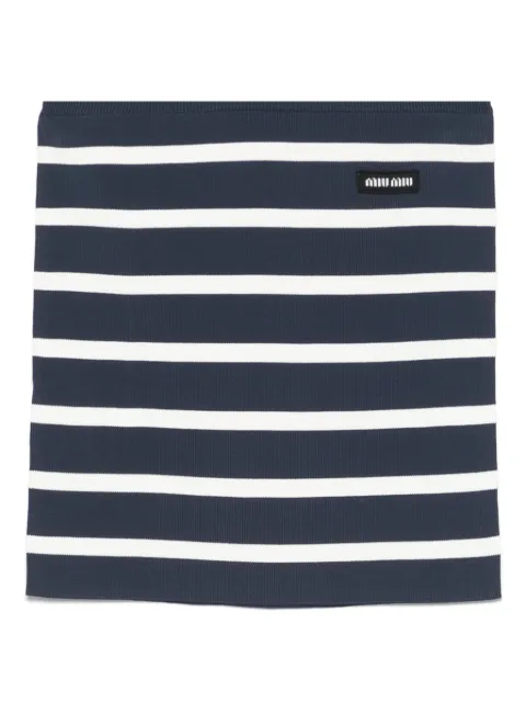 Miu Miu striped top