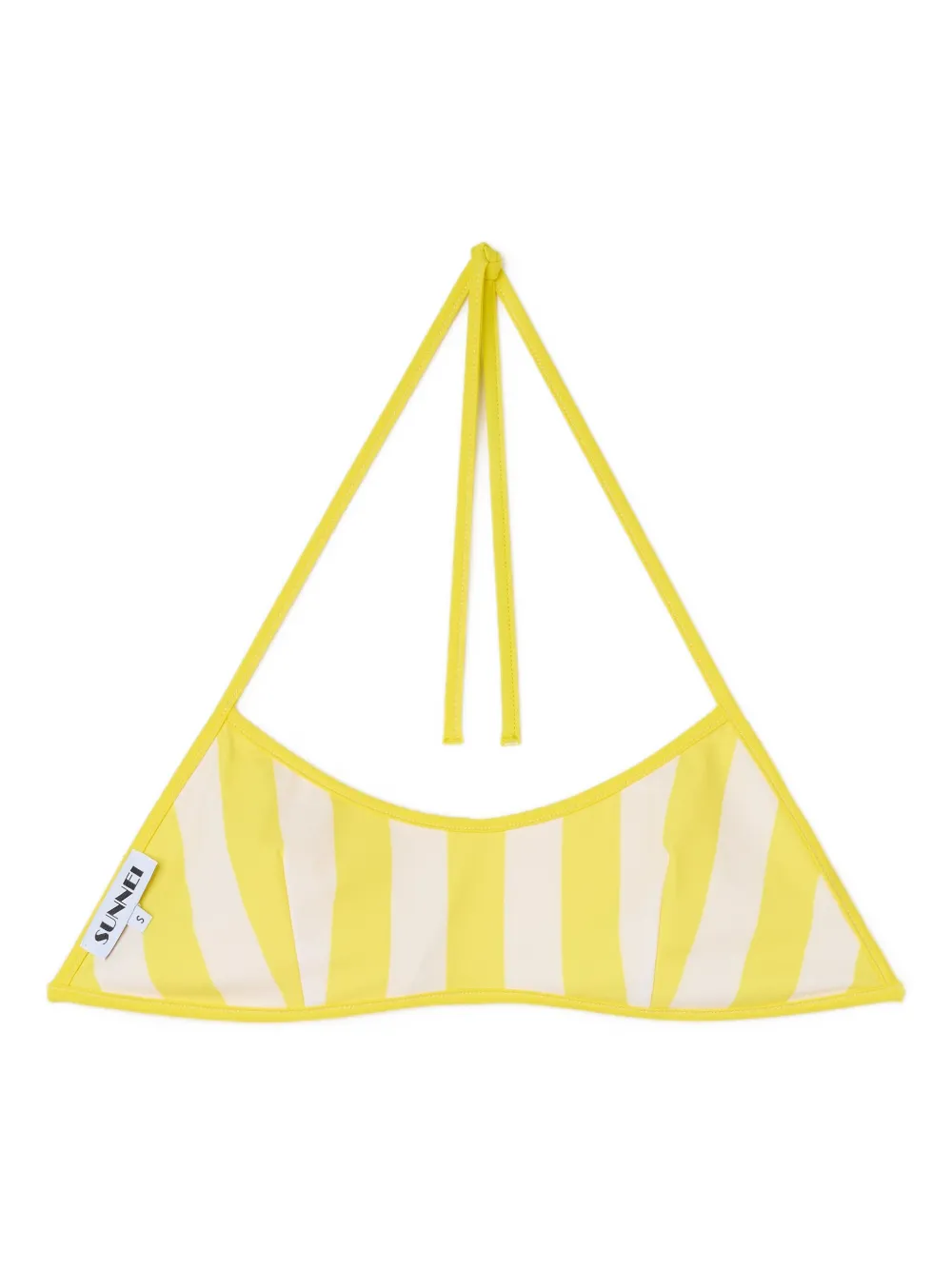 Sunnei reversible bikini top | Yellow | Image 1
