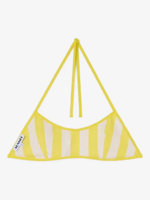 Sunnei haut de bikini à design réversible