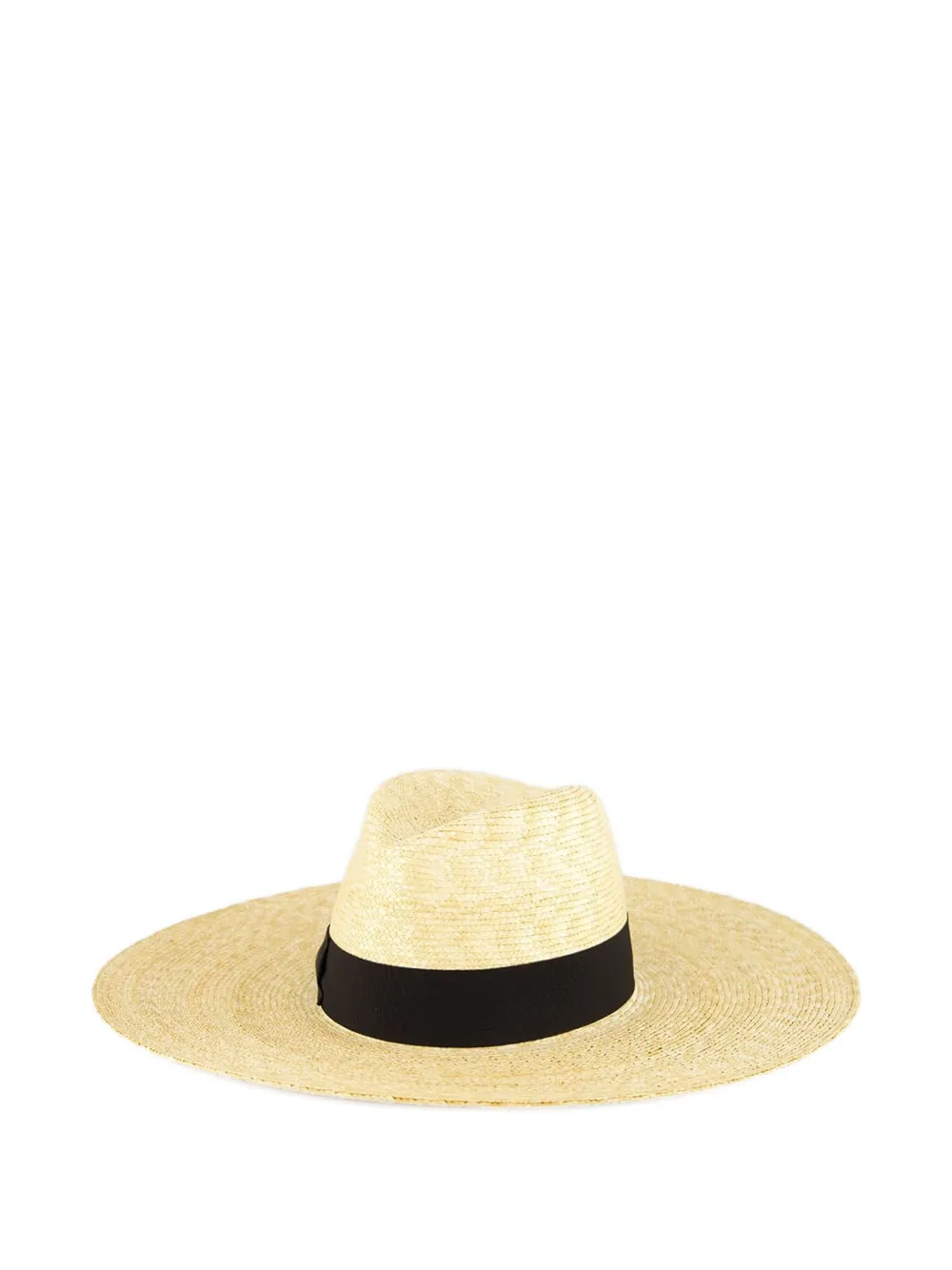 Borsalino Sophie wide-brim straw hat Beige