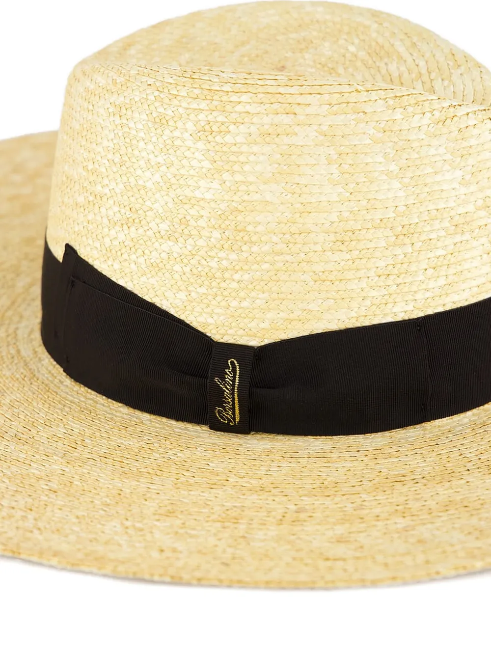 Borsalino Sophie wide-brim straw hat Beige