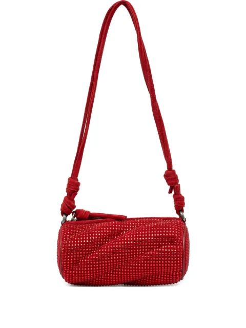 Fiorucci micro Mella crystal-embellished shoulder bag