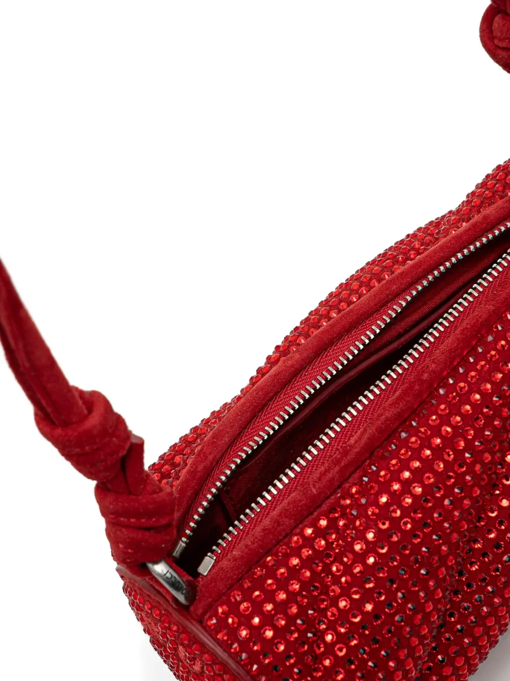 Fiorucci Mella schoudertas verfraaid met kristallen Rood