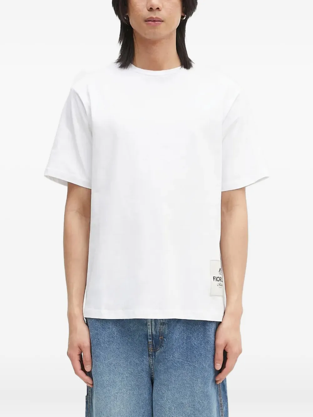 Fiorucci logo-patch T-shirt | White | Image 1