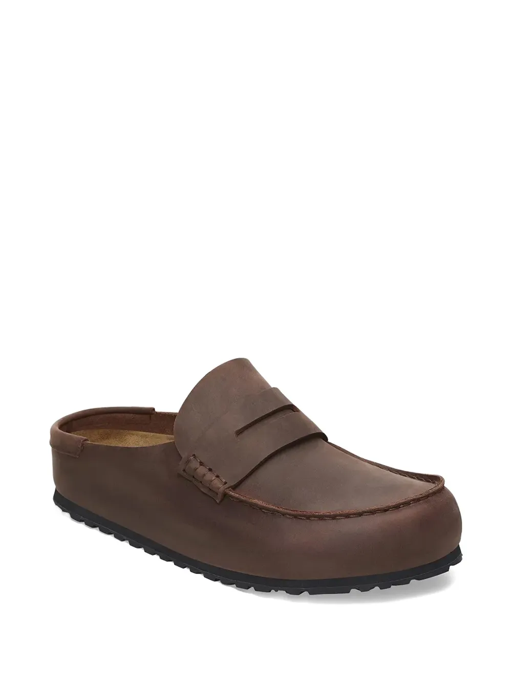 Birkenstock Naples penny-slot mules Brown