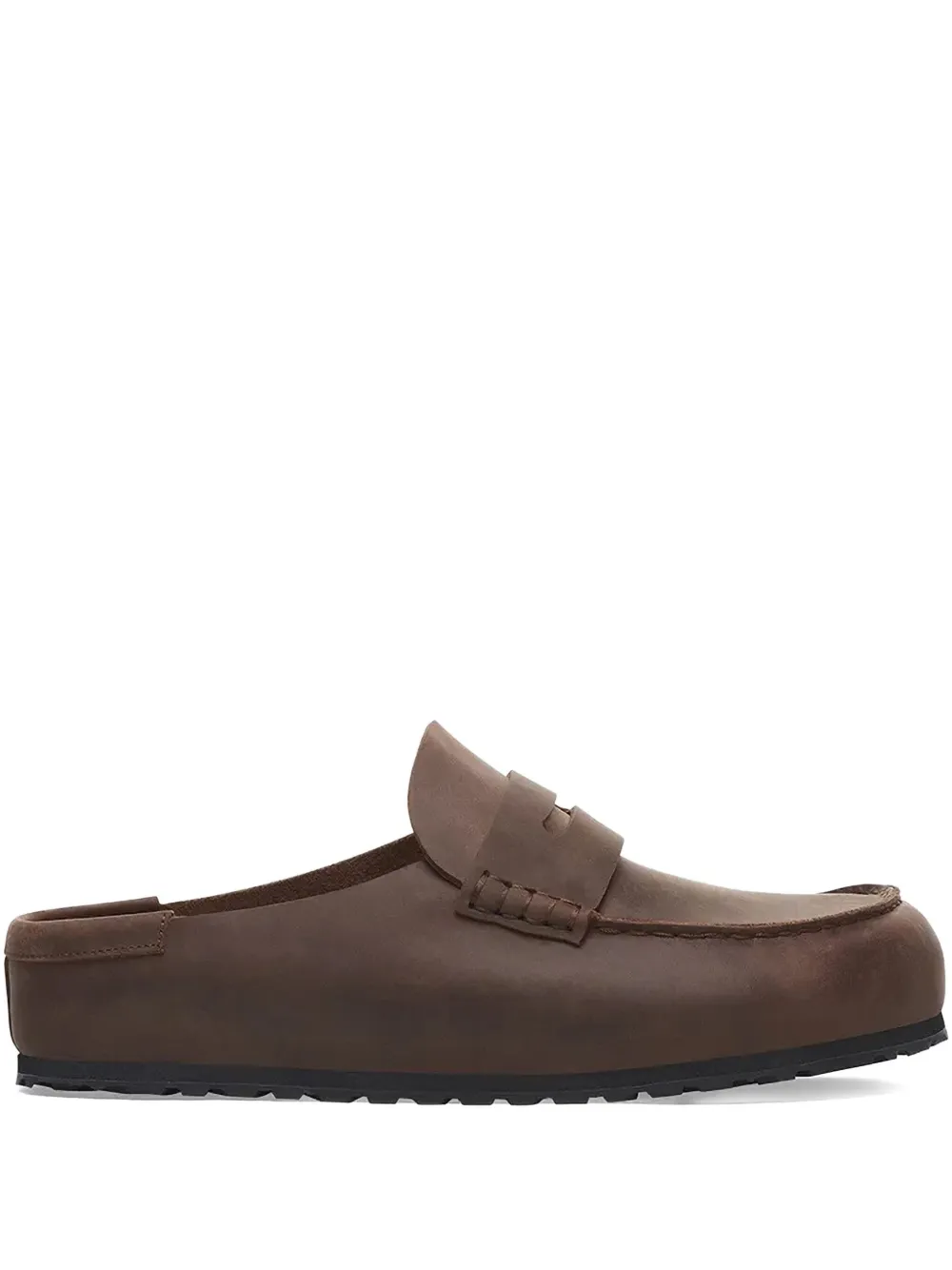 Birkenstock Naples penny-slot mules Brown
