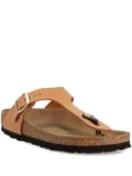 Birkenstock Gizeh Vegan buckle slides - Brown
