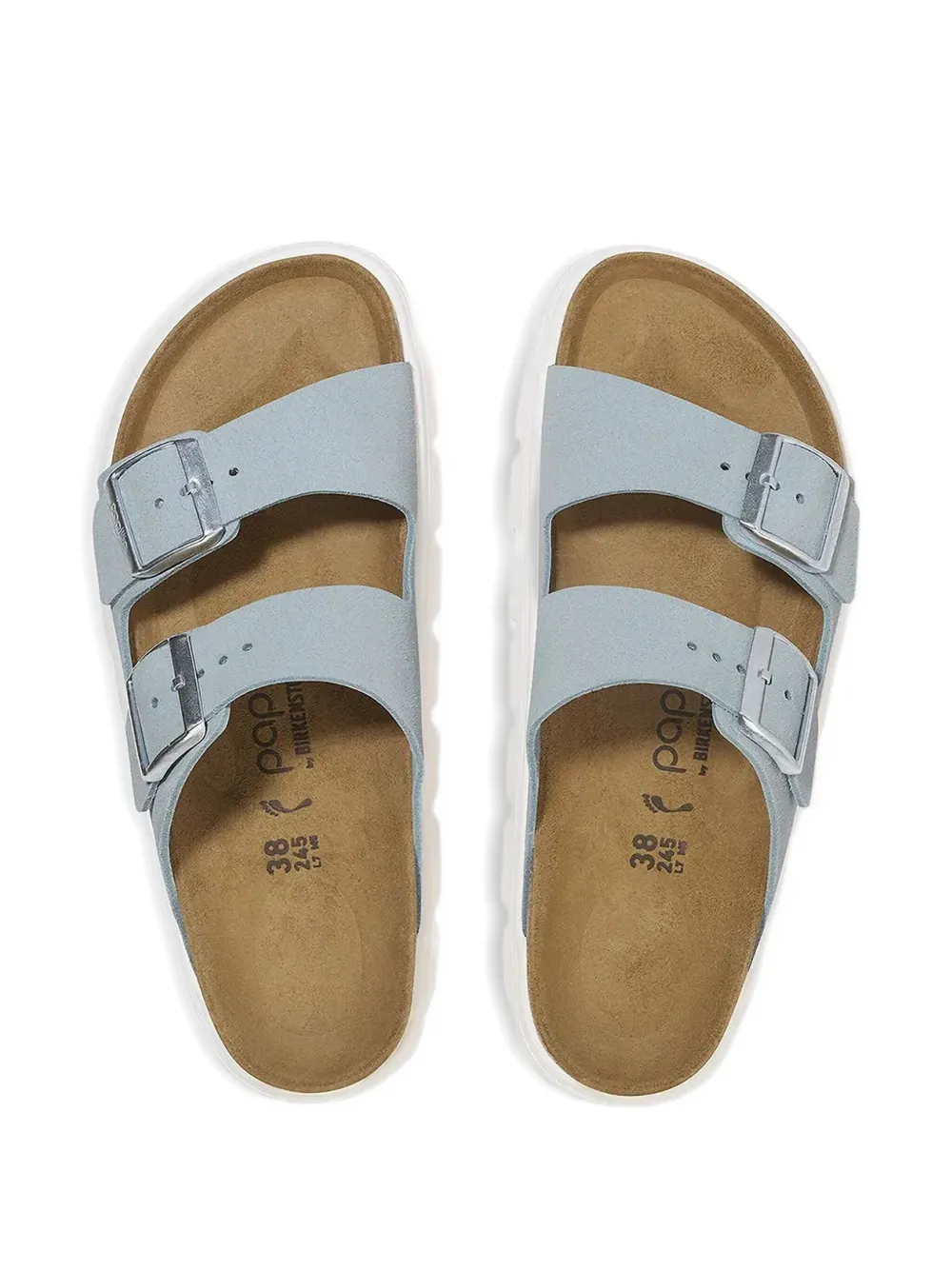 Birkenstock Papillio double-buckle sandals Blue