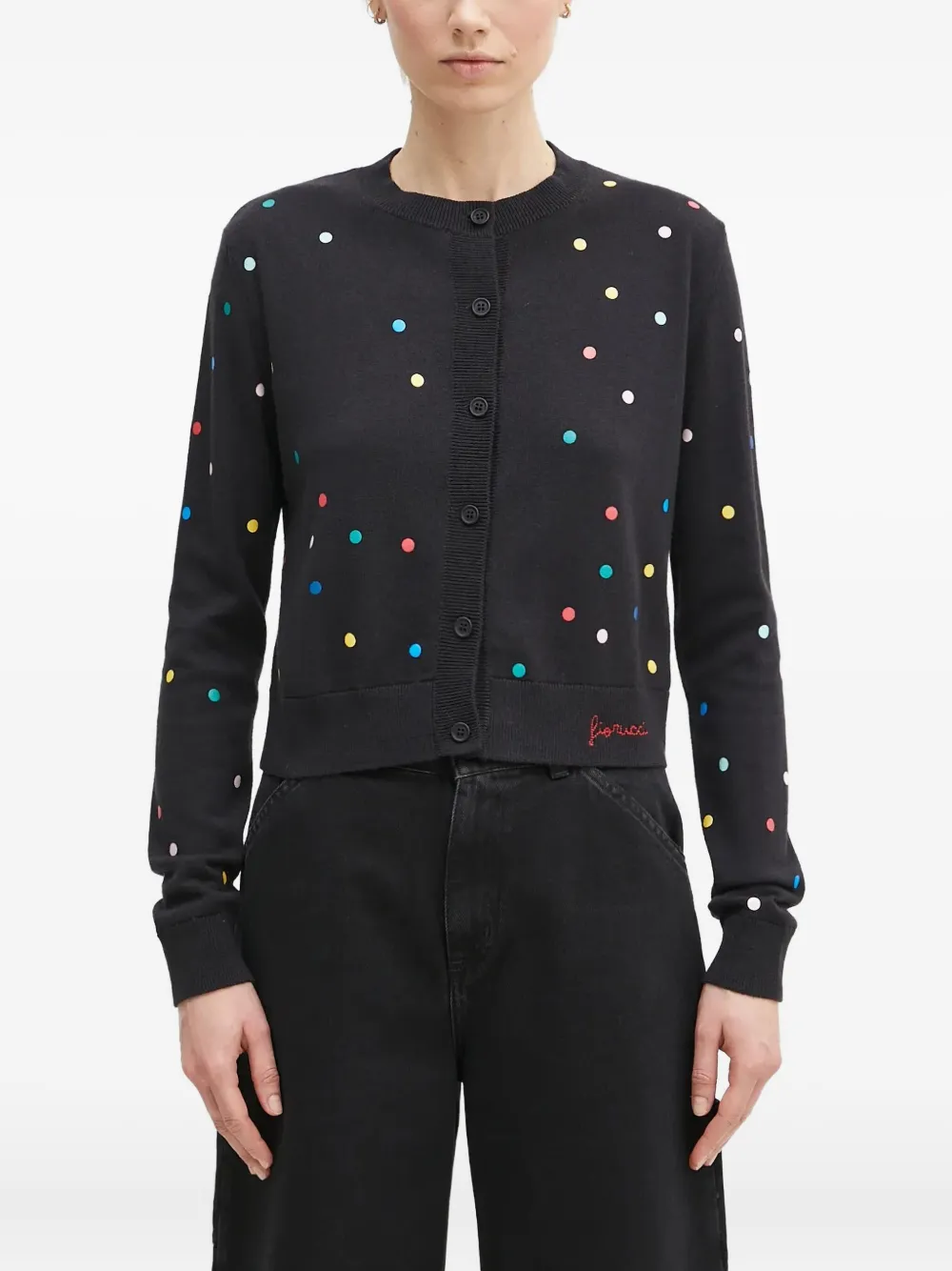 Fiorucci polka-dot button cardigan | Cardigans | Image 2