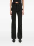 Fiorucci crystal-embellished flared jeans - Black