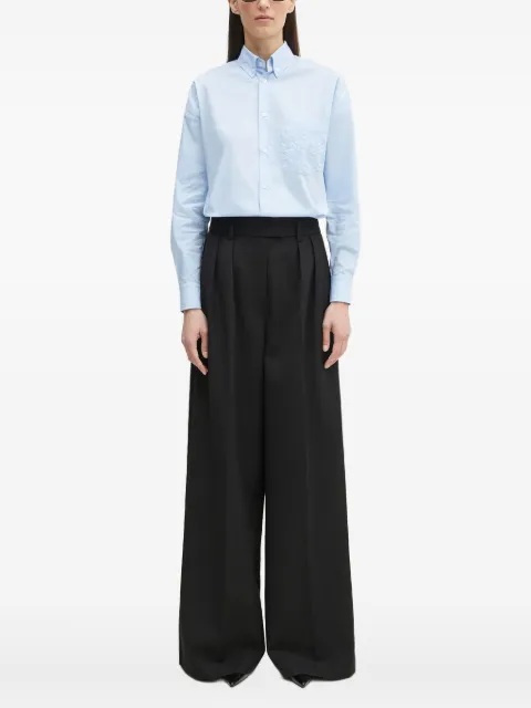 Fiorucci embroidered-pocket shirt