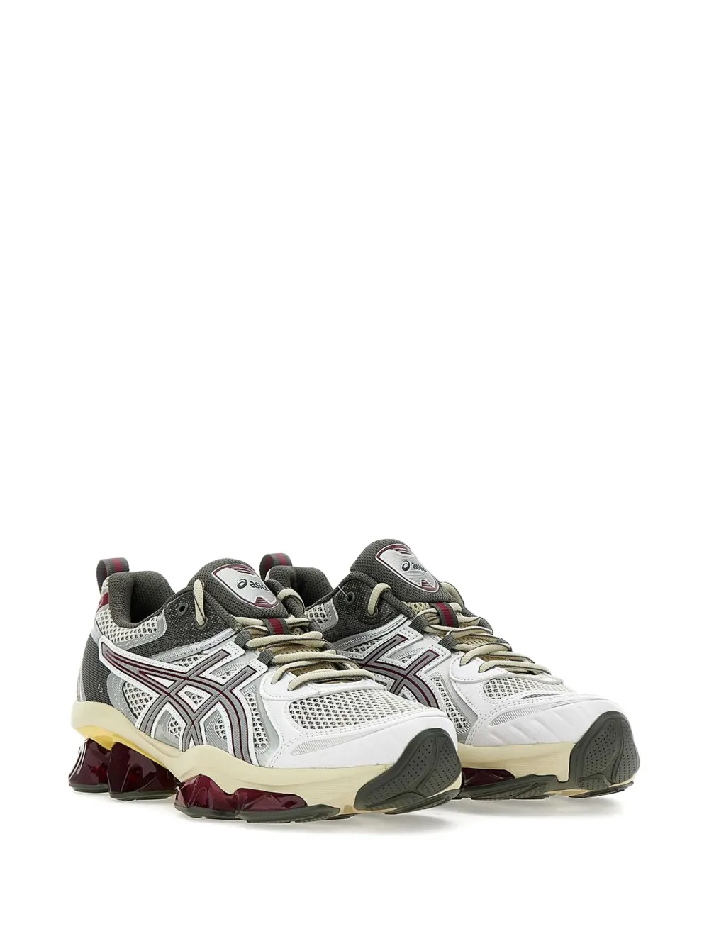ASICS mesh panelled running sneakers Grey