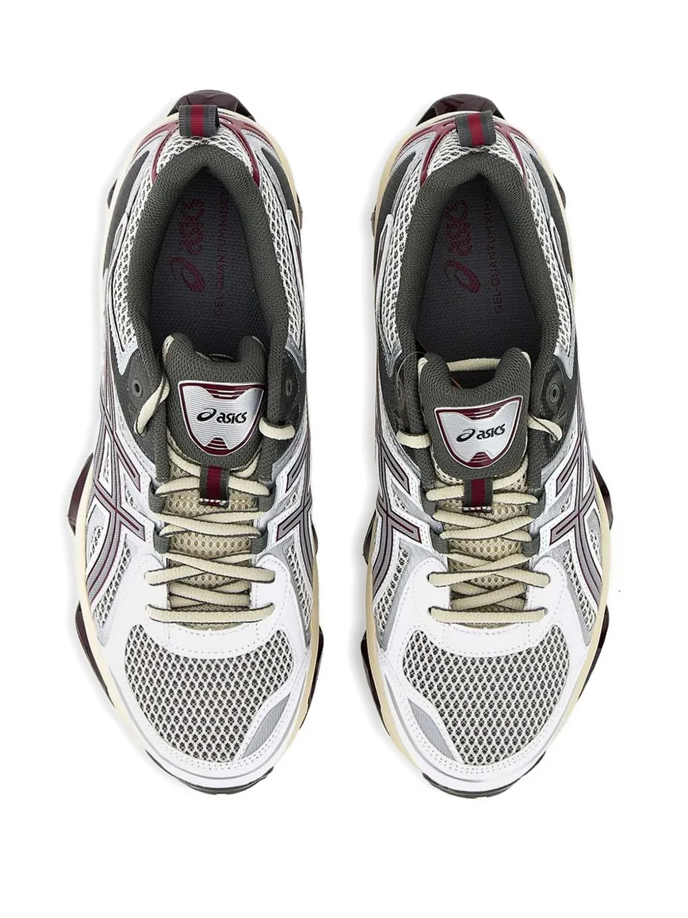 ASICS mesh panelled running sneakers Grey