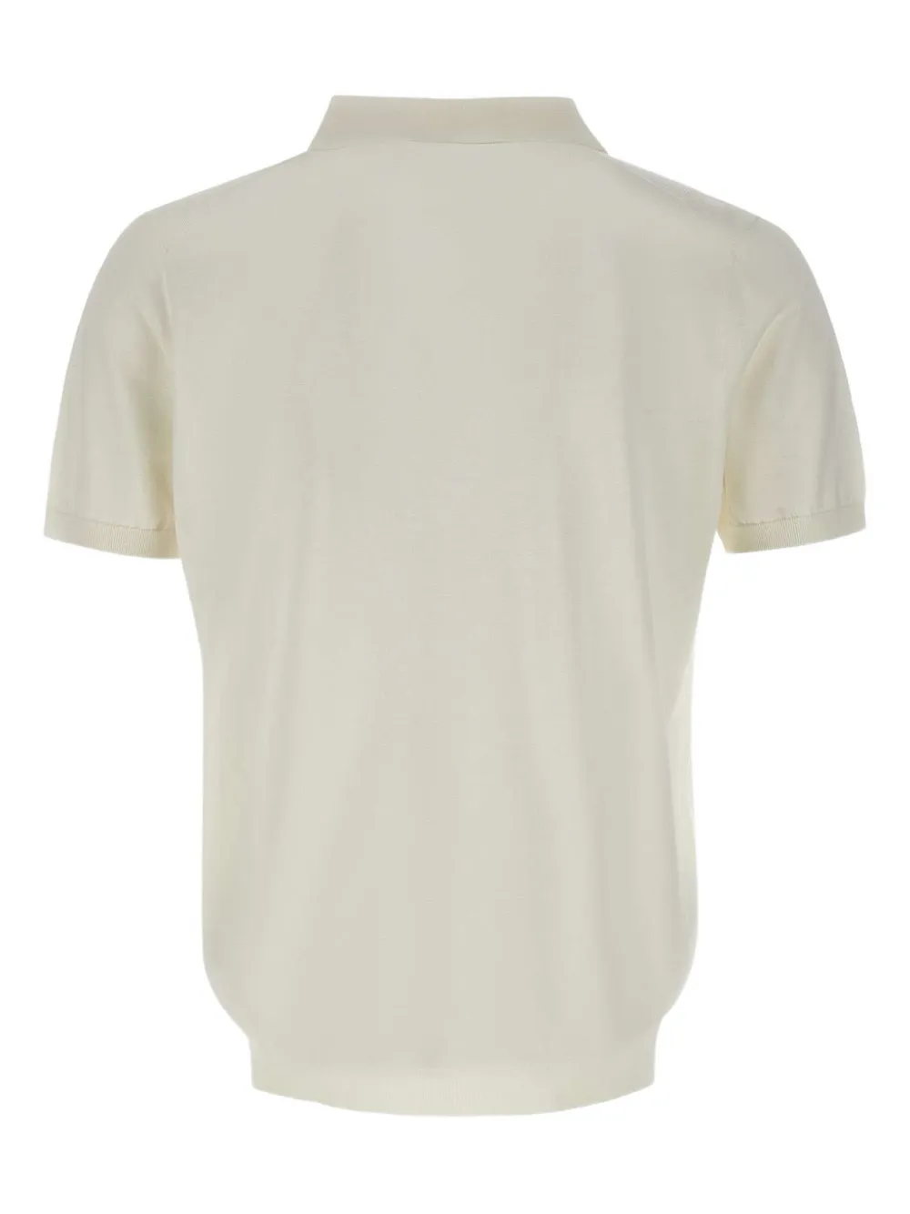 Kangra silk-blend polo shirt - Wit