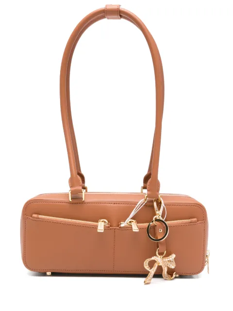 Self-Portrait crystal-embellished tote bag